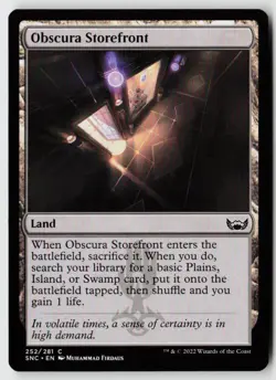 Streets of New Capenna #252 Obscura Storefront - Image 1