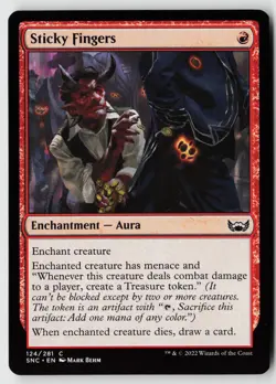 Streets of New Capenna #124 Sticky Fingers - Image 1