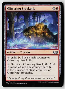 Streets of New Capenna #107 Glittering Stockpile - Image 1