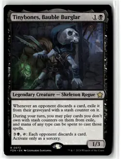 Foundations #72 Tinybones, Bauble Burglar Rare Near Mint or Better - Image 1