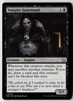 Foundations #74 Vampire Gourmand - Image 1