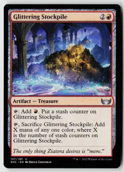 Streets of New Capenna #107 Glittering Stockpile - Image 1