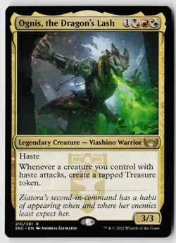 Streets of New Capenna #210 Ognis, the Dragon's Lash - Image 1