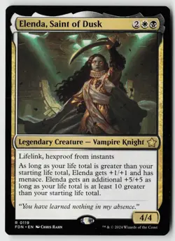 Foundations #119 Elenda, Saint of Dusk - Image 1