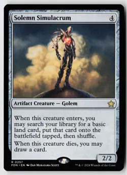 Foundations #257 Solemn Simulacrum - Image 1