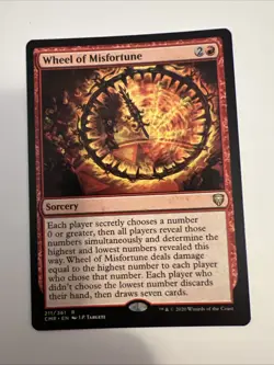 MTG Wheel of Misfortune Commander Legends Regular NM - Image 1