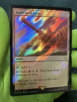 Battlefield Forge Surge Foil - FIC 0375 NM - MTG Magic - Image 1