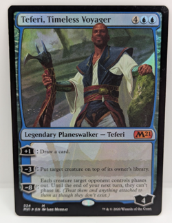 MTG Teferi, Timeless Voyager Core Set 2021 Foil LP - Image 1