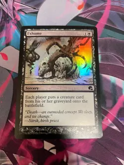 MTG - EXHUME - FOIL - GRAVEBORN - COMMON - LP - Image 1