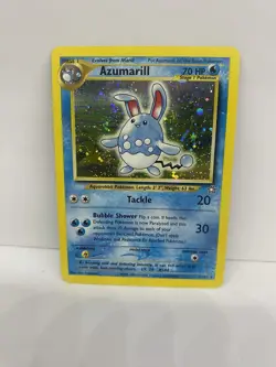 Azumarill 2/111 Neo Genesis Holo Rare - Pokemon Card NM - Image 1
