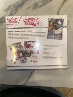 Pokemon TCG Scarlet & Violet White Flare ETB Elite Trainer Box Factory Sealed - Image 2