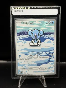 SV11B: Black Bolt Pokemon TCG Cubchoo Illustration Rare 109/086 - Image 1