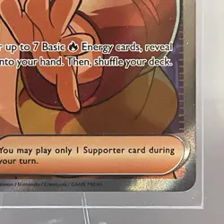 Fire Breather 119/94 Full Art Trainer Holo Me02: Phantasmal Flames Pokemon TCG - Image 4