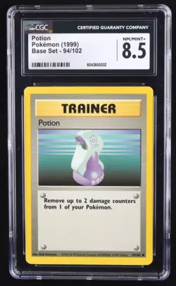 1999 Pokemon Base Set #94 POTION 8.5 CGC - Image 1