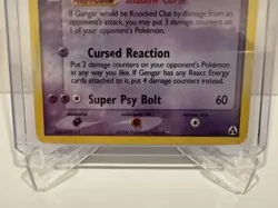 2006 Pokemon Gengar 5/92 EX Legend Maker Holo Rare LP - Image 5