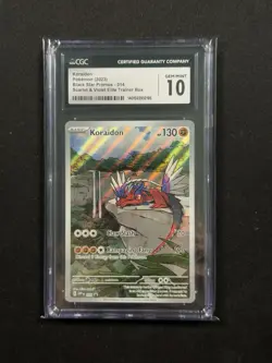 Pokemon TCG Black Star Promo BSP - Koraidon - SVP 014 - CGC Gem Mint 10 Graded - Image 1