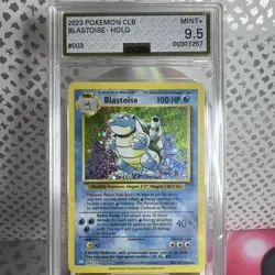 Blastoise #003/034 2023 CLB Classic Collection Holo AGS 9.5 - Pokemon TCG - Image 1