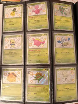 POKEMON TCG PALDEAN FATES Lot Of 62 Baby Shiny NM - Image 1