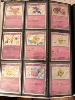 POKEMON TCG PALDEAN FATES Lot Of 62 Baby Shiny NM - Image 3
