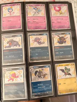 POKEMON TCG PALDEAN FATES Lot Of 62 Baby Shiny NM - Image 4