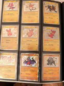 POKEMON TCG PALDEAN FATES Lot Of 62 Baby Shiny NM - Image 5