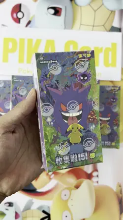 Pokemon 151C 3.0 Shock Chinese Booster Box Thin Box 15 Packs 5 Sheets 2Box - Image 2