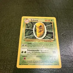 Pokemon TCG Kakuna Base Set 33/102 Regular NM - Image 1