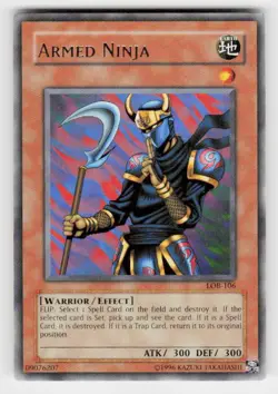The Legend of Blue Eyes White Dragon #LOB-106 Armed Ninja - Image 1