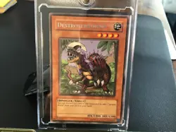 Destroyersaurus FOTB-EN017 Ultimate Rare Unlimited Yugioh NM - Image 1