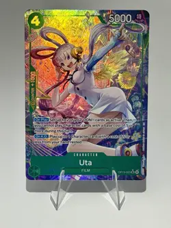 One Piece TCG English OP13-023 Uta Alt Art Parallel - Image 1