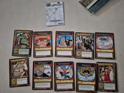 One Piece The Quest Begins CCG 2005 Booster Pack Opened Unplayed - Image 1