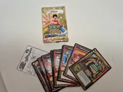 One Piece The Quest Begins CCG 2005 Booster Pack Opened Unplayed - Image 3