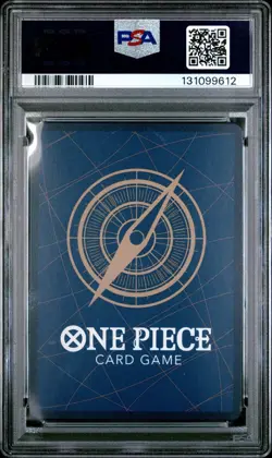 2025 ONE PIECE OP12-037 LEGACY OF THE MASTER DEAD MAN'S GAME ALT ART PSA 10 - Image 2