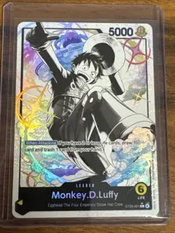 Monkey.D.Luffy ST29-001 Starter Deck Egghead Foil Sealed and Full Art Near Mint - Image 2