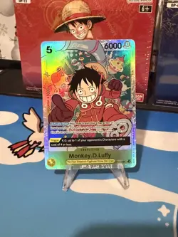 One Piece 500 Years in the Future Monkey.D.Luffy OP07-109 SR English NM - Image 1