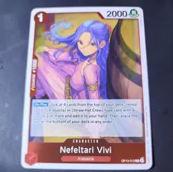 Nefeltari Vivi Rare (R) OP13-012 Carrying On His Will English Foil - Image 1