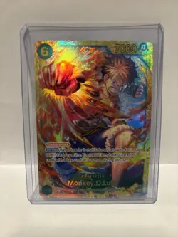 Monkey.D.Luffy (118) OP13-118 Carrying On His Will Foil Near Mint! - Image 1