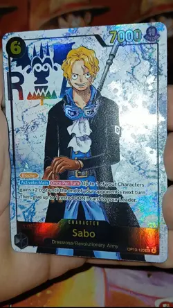 One Piece TCG Sabo SEC Alternate Alt Art (Parallel) OP13-120 - NM - English - Image 1