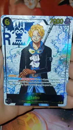 One Piece TCG Sabo SEC Alternate Alt Art (Parallel) OP13-120 - NM - English - Image 3