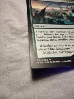 Scapeshift Core Set 2019 Regular Magic The Gathering Card. - Image 2