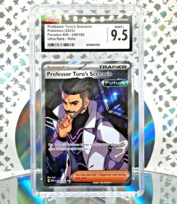 CGC 9.5 Professor Turo's Scenario Paradox Rift Full Art Secret Rare Pokemon Card - Image 1