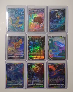 Pokemon TCG Pocket Custom Textured Fanart Set x9 Cards! - Image 1