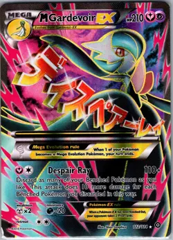 M Gardevoir EX 112/114 XY - Steam Siege - Pokemon Card - LP - Image 1