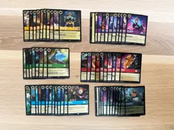 Disney Lorcana - Fabled - Lot of 62 Cards - Cold Foil - Image 1