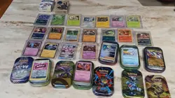 Pokemon TCG Trick or Trade Card Lot with Tins, Promo Packs, Pikachu & More - Image 2