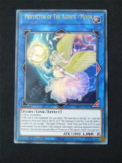 Protector of the Agents - Moon GFP2 Ultra Rare misprint - 1st ed Yugioh Card - Image 1