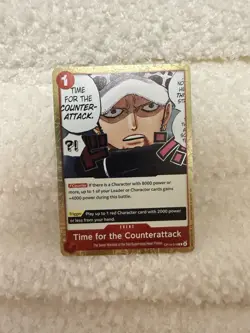 One Piece CCG Time for The Counterattack Rare Foil Holo OP14-018 English Card - Image 1