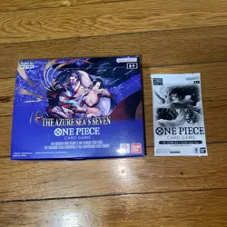ONE PIECE CARD GAME THE AZURE SEA'S SEVEN BOOSTER BOX OP14 ENGLISH UNSEALED - Image 2
