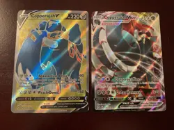 Copperajah VMAX 137/192 & Copperajah V 187/192 Rebel Clash Pokemon TCG Card - Image 1