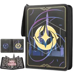 Trading Card Binder for Lorcana Cards Premium 9 Pocket Card Binder Compatible... - Image 1